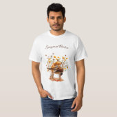 Brittany Spaniel, Mok van fazante koffie T-shirt (Voorkant volledig)