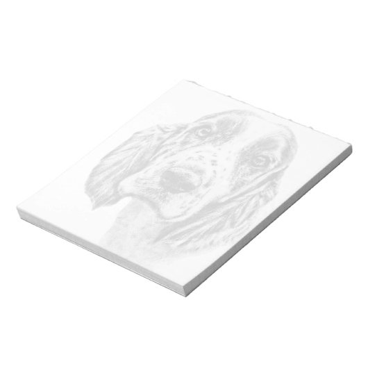 BRITTANY SPANIEL Notitieblok (Linkerzijde)