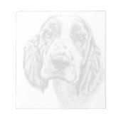 BRITTANY SPANIEL Notitieblok (Voorkant)