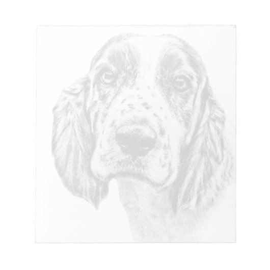 BRITTANY SPANIEL Notitieblok (Voorkant)