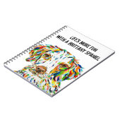 Brittany Spaniel Notitieboek 6,5 x 8,75 inch (Linkerzijde)