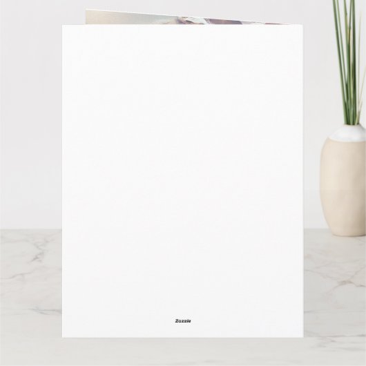 Brittany Spaniel op een peddel: Een Schilderachtig Kaart (Achterkant)