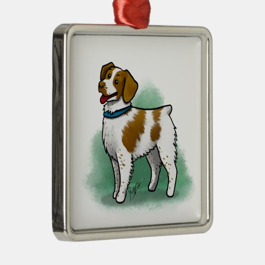 Brittany Spaniel Ornament (Rechts)