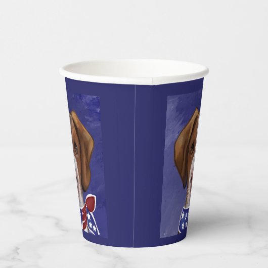 Brittany Spaniel Papieren Bekers (Rechts)