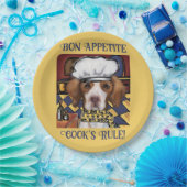Brittany Spaniel Papieren Bordje (Feest)