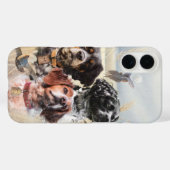 Brittany Spaniel, Passie voor Vogels Case-Mate iPhone Case (Achterkant (horizontaal))