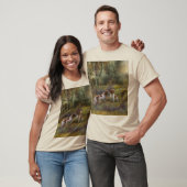 Brittany Spaniel, Passie voor Vogels T-shirt (Unisex)