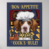 Brittany Spaniel Poster (Voorkant)
