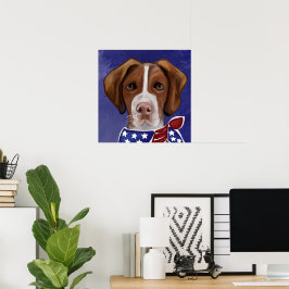 Brittany Spaniel Poster