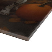 Brittany Spaniel Puppy Herfst Delight Pompoen Snijplank (Hoek)