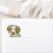 Brittany Spaniel Return Address Labels (Insitu)