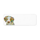 Brittany Spaniel Return Address Labels (Voorkant)
