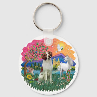 Brittany Spaniel Sleutelhanger
