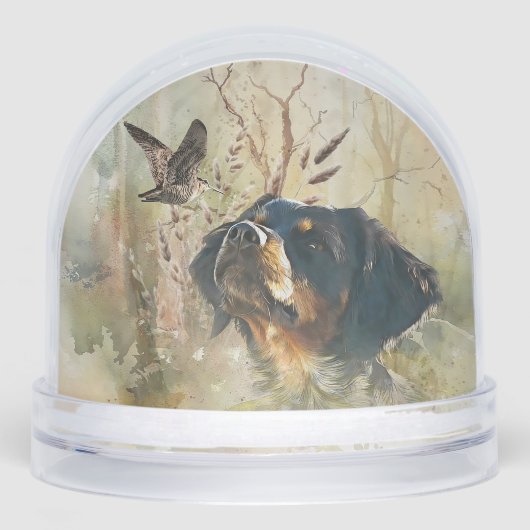 Brittany Spaniel Sneeuwbol (Voorkant)