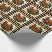 Brittany Spaniel Sporting Dog Cadeaupapier (Hoek)