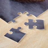 Brittany Spaniel Sunset Beach Picknick Legpuzzel (Zijkant)