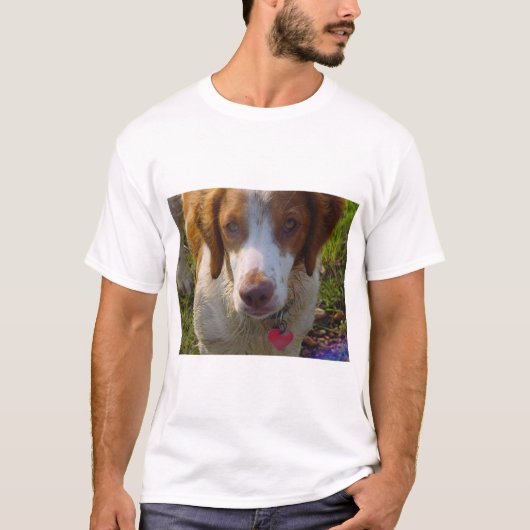 Brittany Spaniel T-shirt (Voorkant)