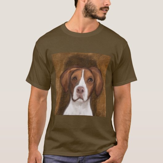 Brittany Spaniel T-shirt (Voorkant)