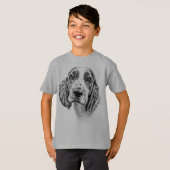 Brittany Spaniel T-shirt (Voorkant volledig)