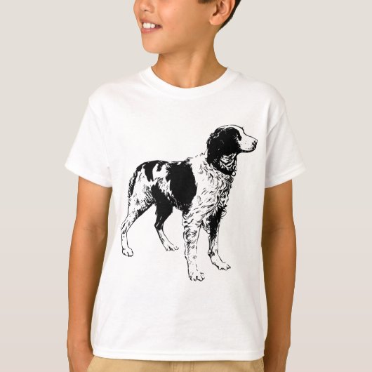 brittany spaniel t-shirt (Voorkant)