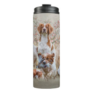 Brittany Spaniel Thermosbeker