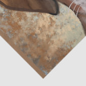 Brittany Spaniel Tissuepapier (Detail)