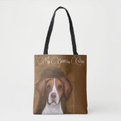 Brittany Spaniel Tote Bag (Voorkant)