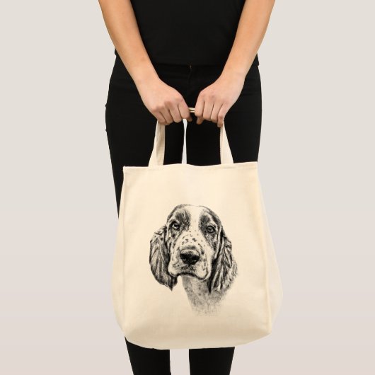 Brittany Spaniel Tote Bag (Voorkant (product))