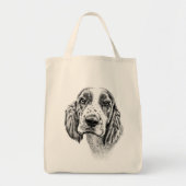 Brittany Spaniel Tote Bag (Voorkant)