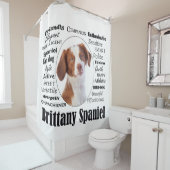 Brittany Spaniel Traits Douchegordijn (In situ)