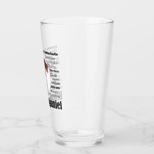 Brittany Spaniel Traits Glas (Links)