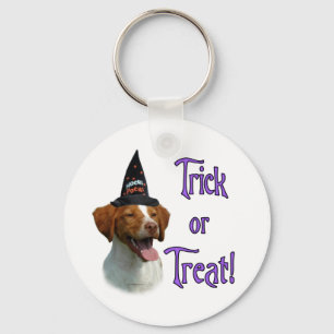 Brittany Spaniel Trick Sleutelhanger