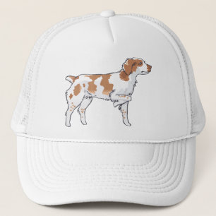 Brittany Spaniel Trucker Pet
