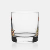 Brittany Spaniel – Veld, Focus, Fazant, Kunst Whisky Glas (Rechts)
