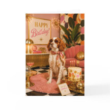 Brittany Spaniel Verjaardagskaart