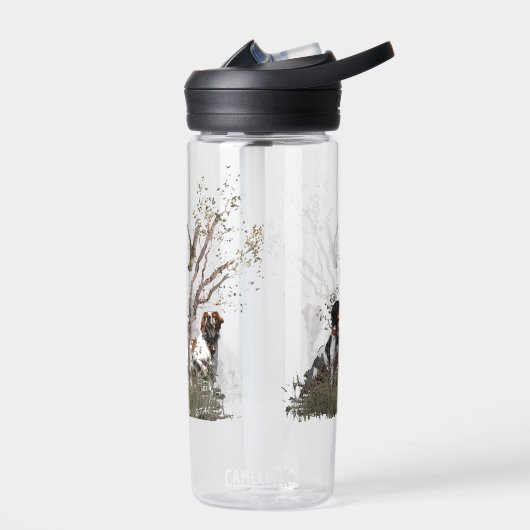 Brittany Spaniel Waterfles (Links)