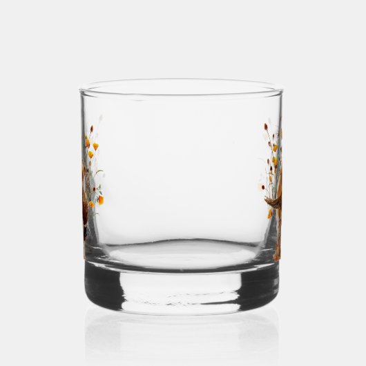 Brittany Spaniel Whiskey Glass Whisky Glas (Links)