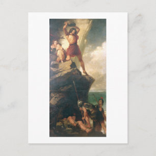 Britten die de inval van de Romeinen afwijzen Briefkaart