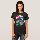 Britten geteeld met Nigeriaanse en Poolse T-shirt (Voorkant volledig)