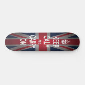 Britten houden kalm dragen oude school skateboard (Horizontaal)