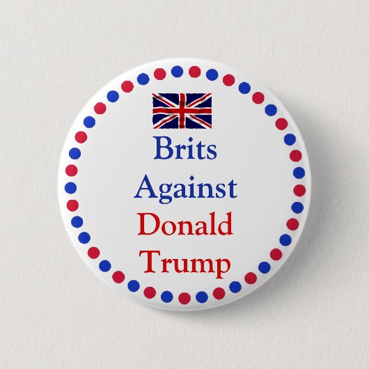 Britten tegen Button Donald Trump (Voorkant)