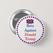Britten tegen Button Donald Trump (Voorkant /achterkant)