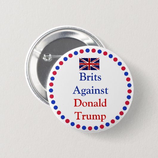Britten tegen Button Donald Trump (Voorkant /achterkant)