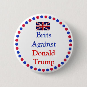 Britten tegen Button Donald Trump
