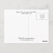 Britten! Uw land heeft u nodig Briefkaart (Achterkant)