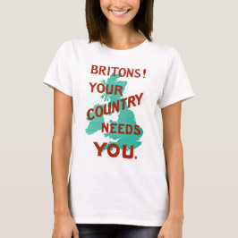Britten! Uw land heeft u nodig T-shirt
