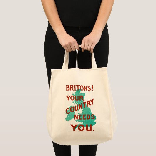 Britten! Uw land heeft u nodig Tote Bag (Voorkant (product))