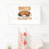 Britten Weten Hoe Te Eten Op Thanksgiving Oversize Spandoek (Insitu)