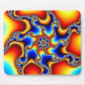 Brittle - Fractal Mousepad Muismat (Voorkant)
