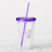 Brittney Bridesmaid Tumbler Acryl Drinkbeker (Achterkant)